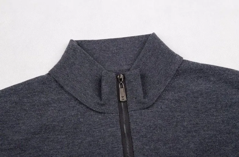 High Quality Knitwear Men's Winter Thick Warm Cashmere Pullover