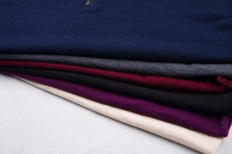 High Quality Knitwear Men's Winter Thick Warm Cashmere Pullover