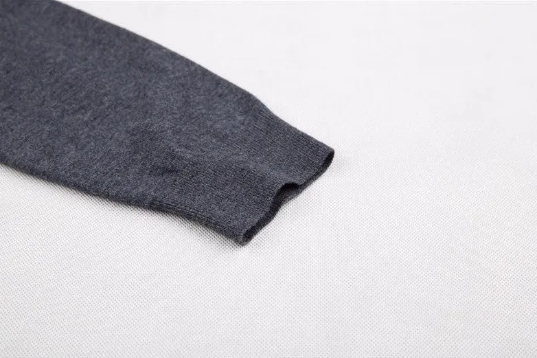 High Quality Knitwear Men's Winter Thick Warm Cashmere Pullover