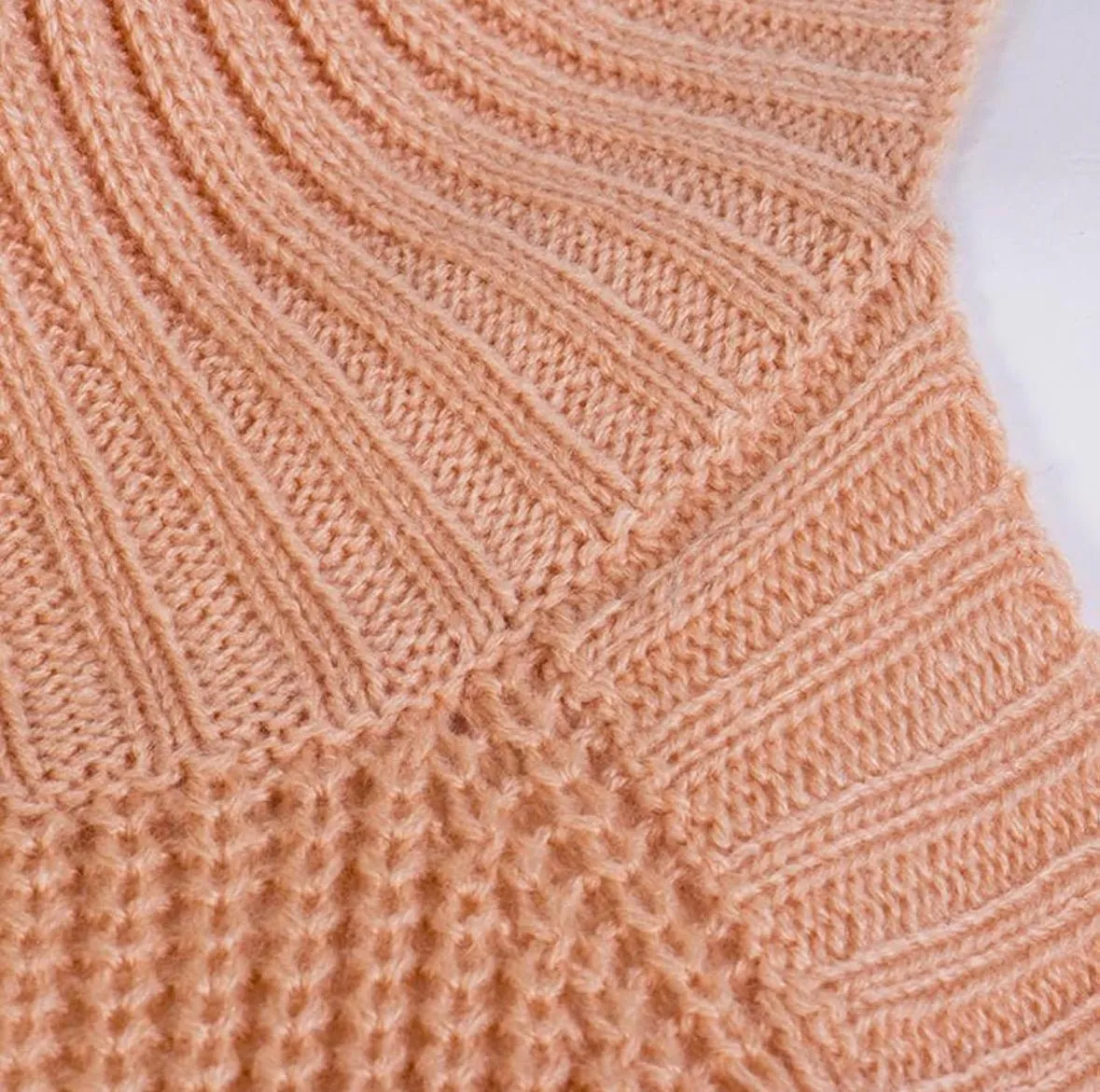 Matching Mommy and Me Peach Sweaters