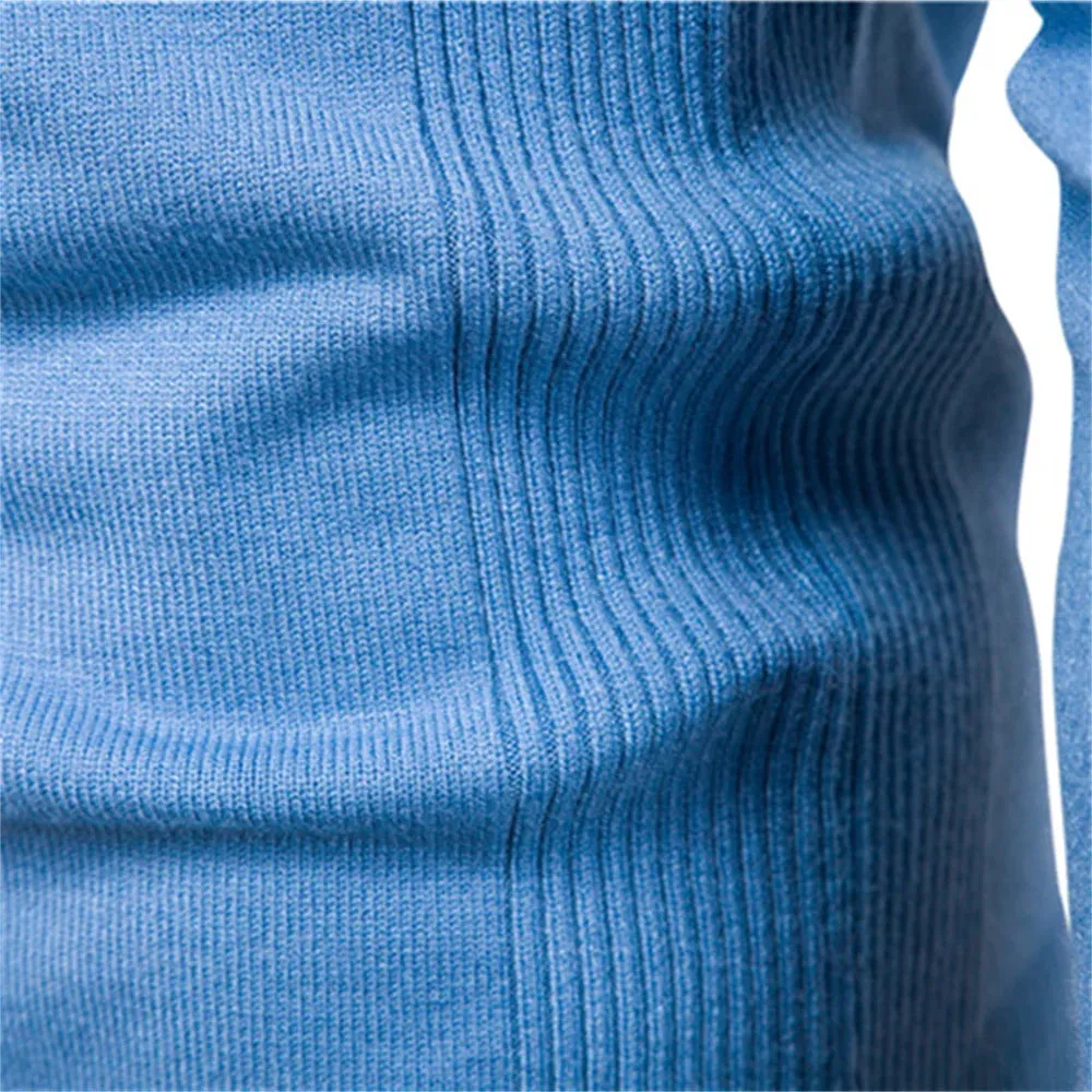 Men Pullover O-neck Slim Sweaters