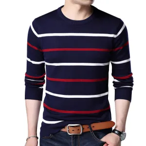 Men Wool Slim Fit Pullover Sweater