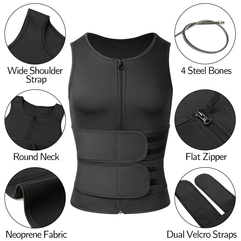 MLB Men's Slimming Vest - Body Shaper - Waist Trainer