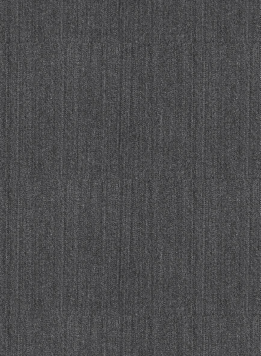 Napolean English Charcoal Wool Suit