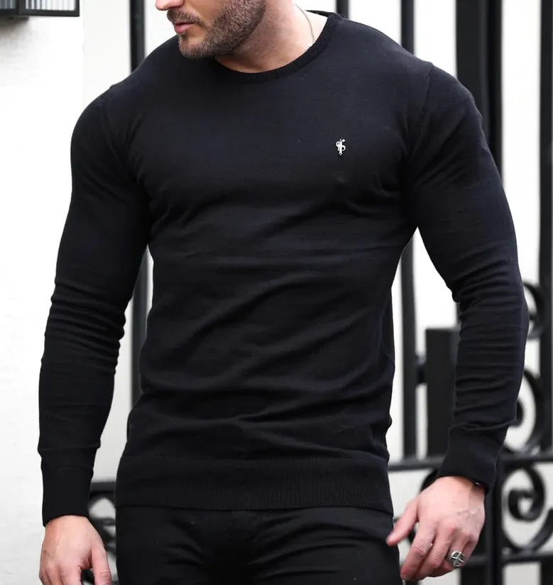 New Brand Men long sleeve tops autumn winter Knitted embroidery men wool sweater Superior quality Man Fashion Casual Tops