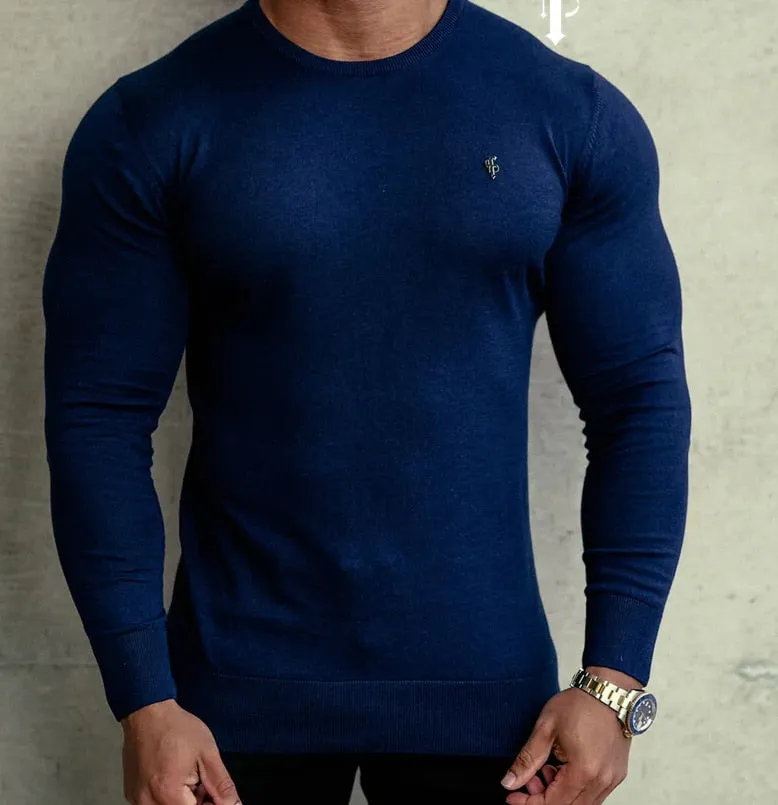 New Brand Men long sleeve tops autumn winter Knitted embroidery men wool sweater Superior quality Man Fashion Casual Tops