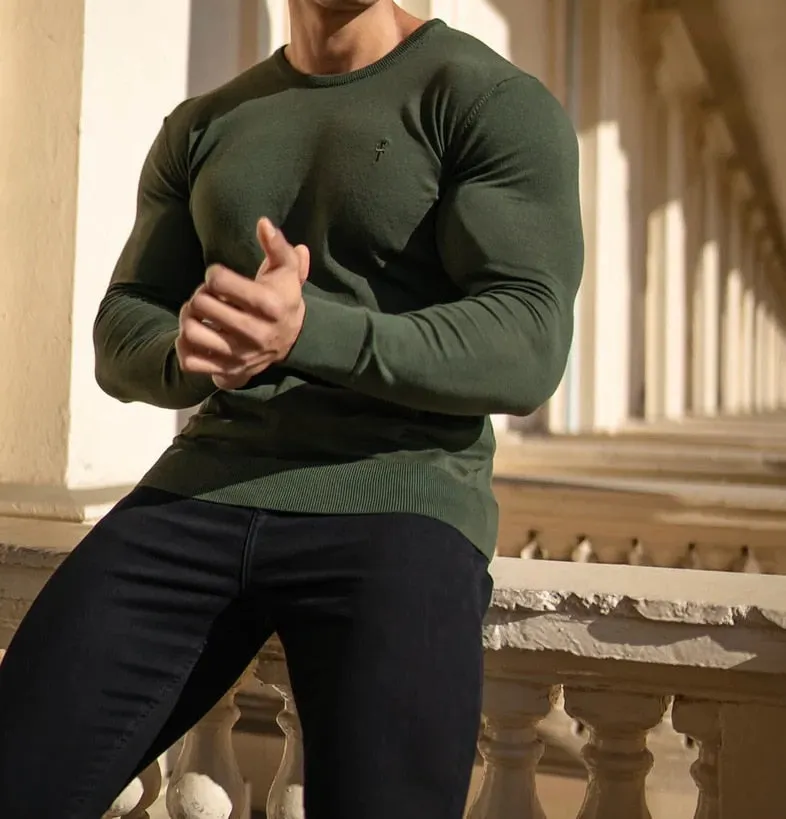 New Brand Men long sleeve tops autumn winter Knitted embroidery men wool sweater Superior quality Man Fashion Casual Tops
