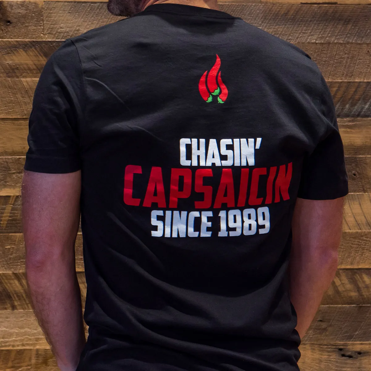 Pepper Joe's Chasin' Capsaicin Short Sleeve T-Shirt - Last Chance!