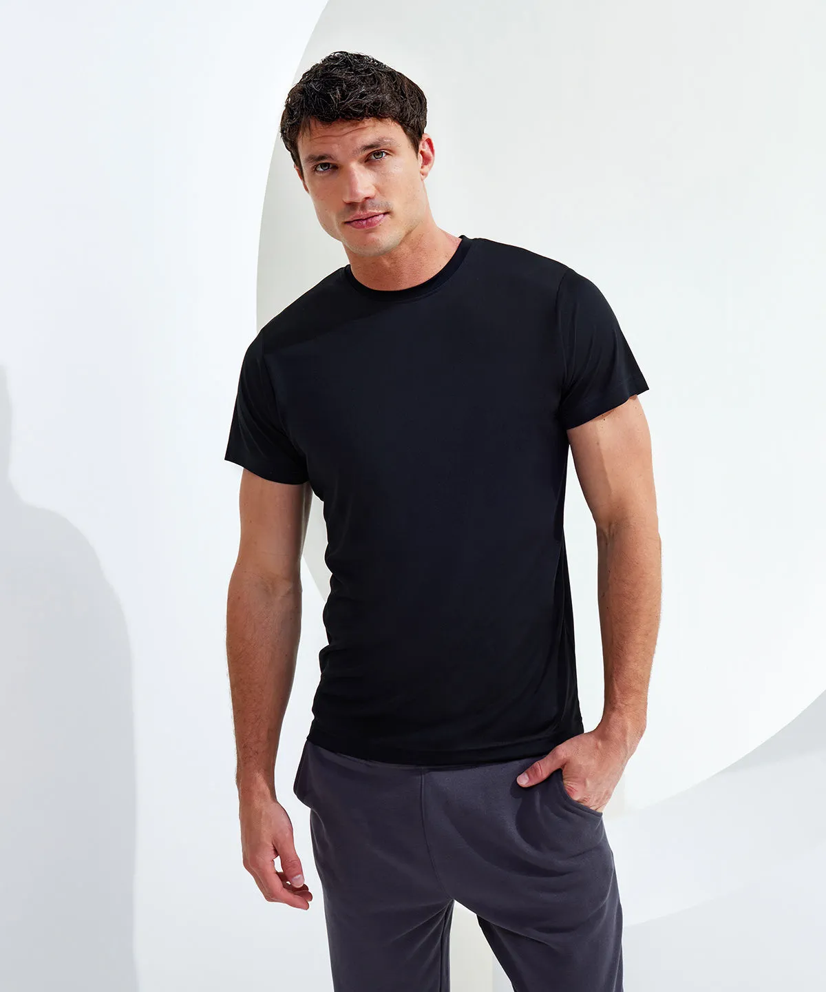 Turquoise Melange - TriDri® performance t-shirt