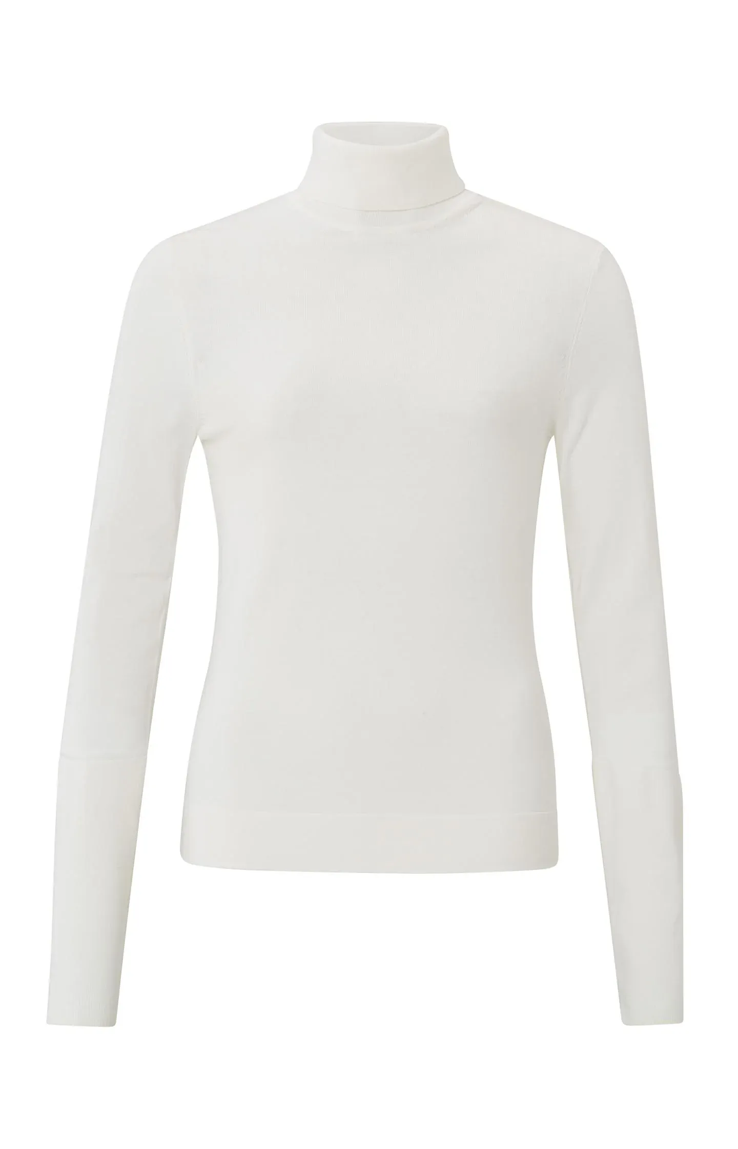 Yaya Basic Turtleneck - Wool White